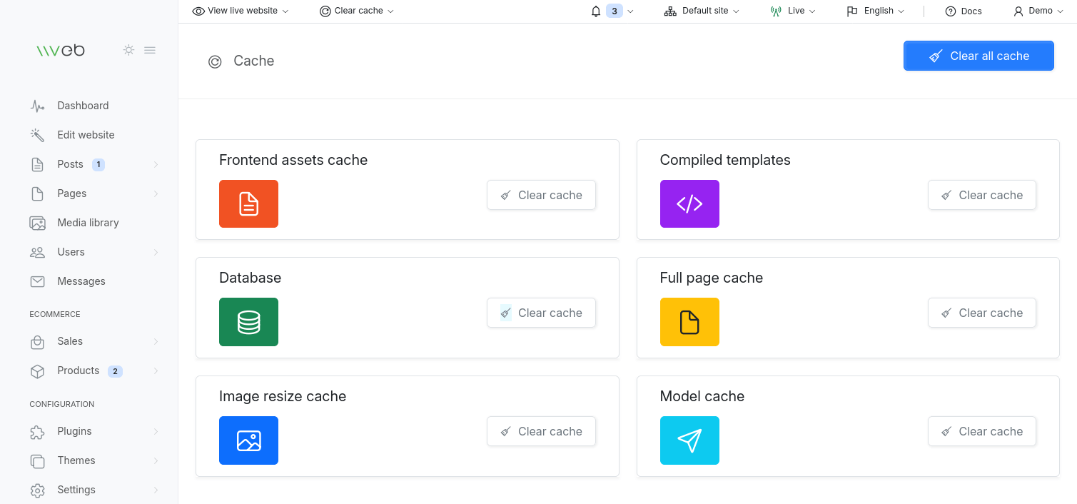 Cache performance